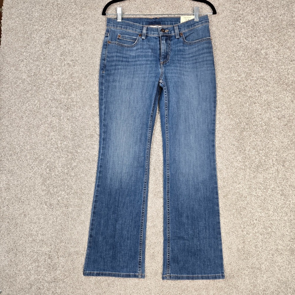 Duluth DuluthFlex Daily Denim Bootcut Jeans Womens size 4 (29w/28.5L) NEW